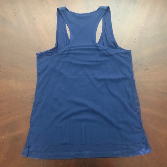 Halogen Mesh Embroidery Beaded Top - Picture 2 of 3